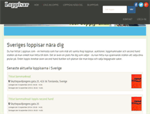 Tablet Screenshot of loppisar.com